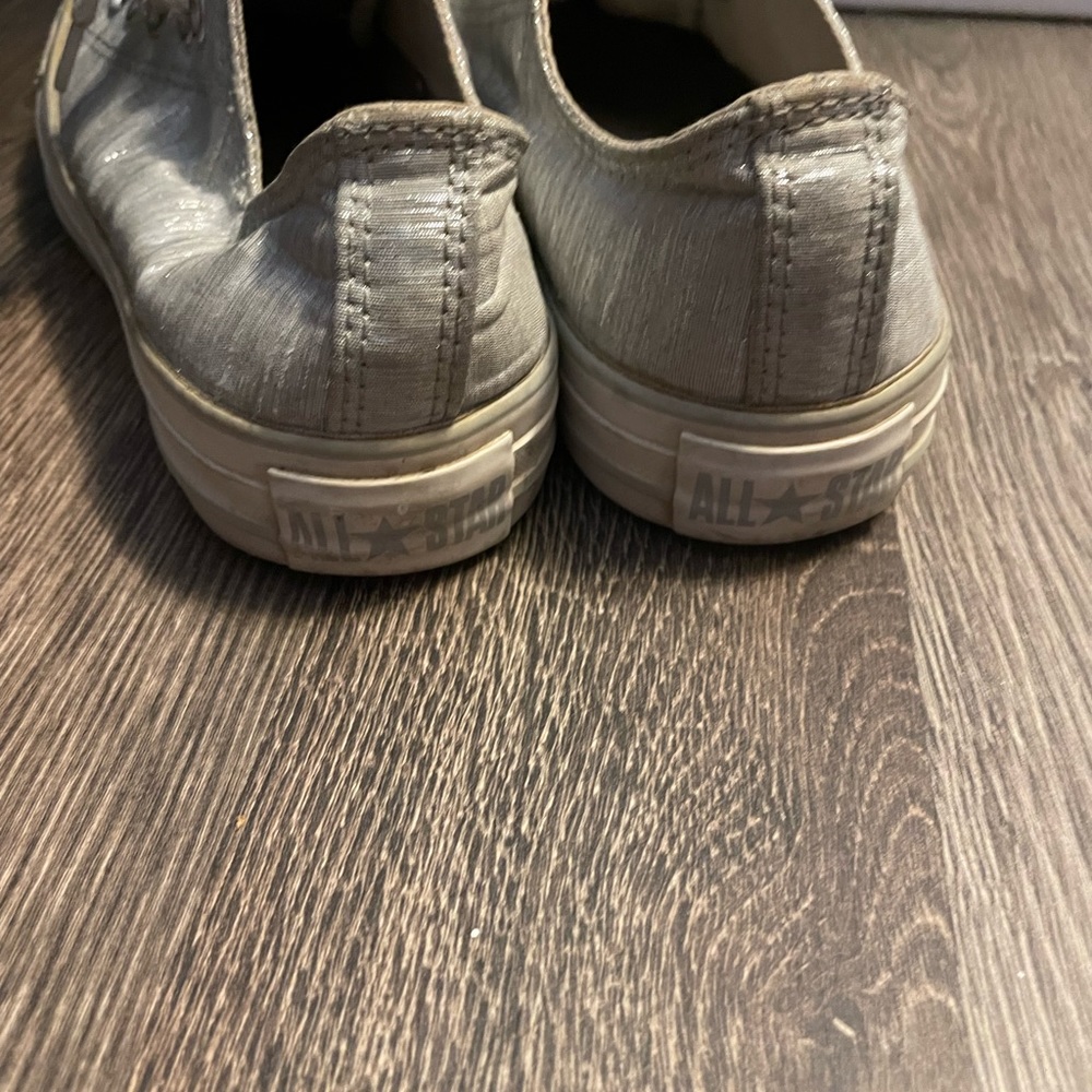 Silver Converse - Picture 5 of 7